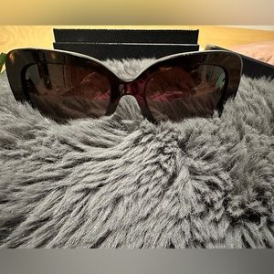 Prada SPR 27O 2AU-6S1 Sunglasses Baroque Swirl Brown Tortoise